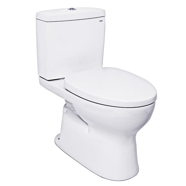 TOTO TCF4744A＃NW1 Inodoro Dos Piezas Taza Alargada Con Descarga a Pared - Toto – ELMEC