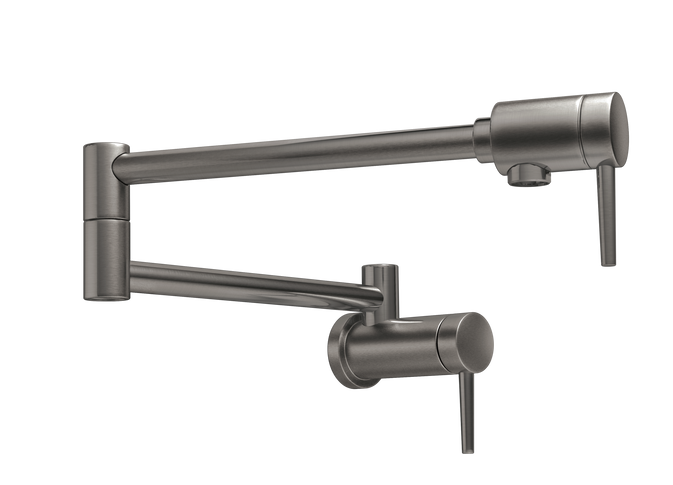 Llenador de Olla a Pared Acero Inox Negro - Delta