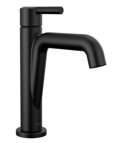 Grifo Lavamanos Monomando Negro Mate - Delta Nicoli