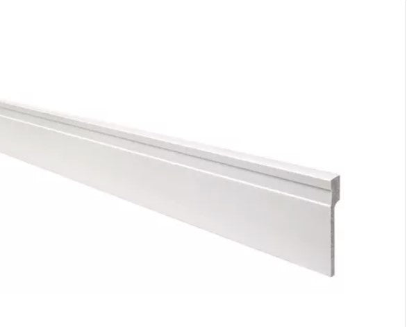 Zocalo de EPS 12cmx2.5ml Blanco - Atrim Reforma Line