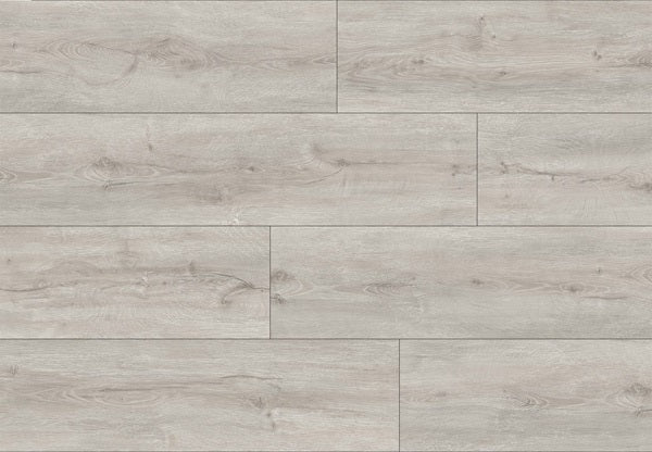 Piso Vinyl Click 122X18.3cm Gris - Porcelamika