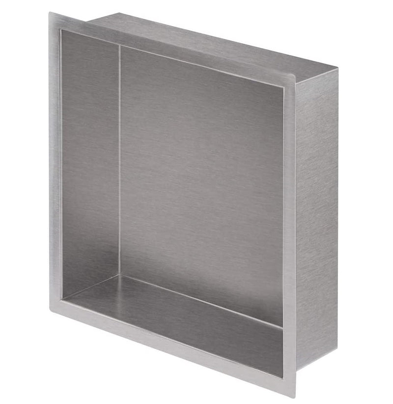 Nicho de Ducha 30x30x12cm Acero Inoxidable - Aqualia