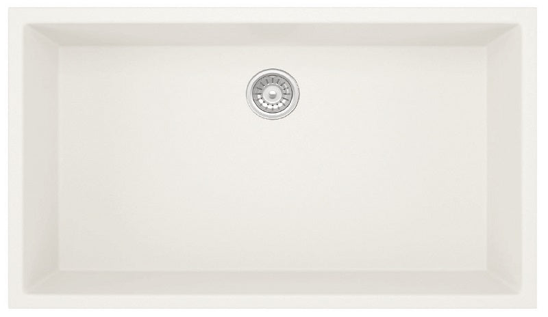 Fregador Bajo Mesa 29X18X8" Blanco Mate - Aqualia