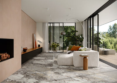 Porcelanato Mate Rectificado 120x120cm Grey Invisible - Imola The Rock