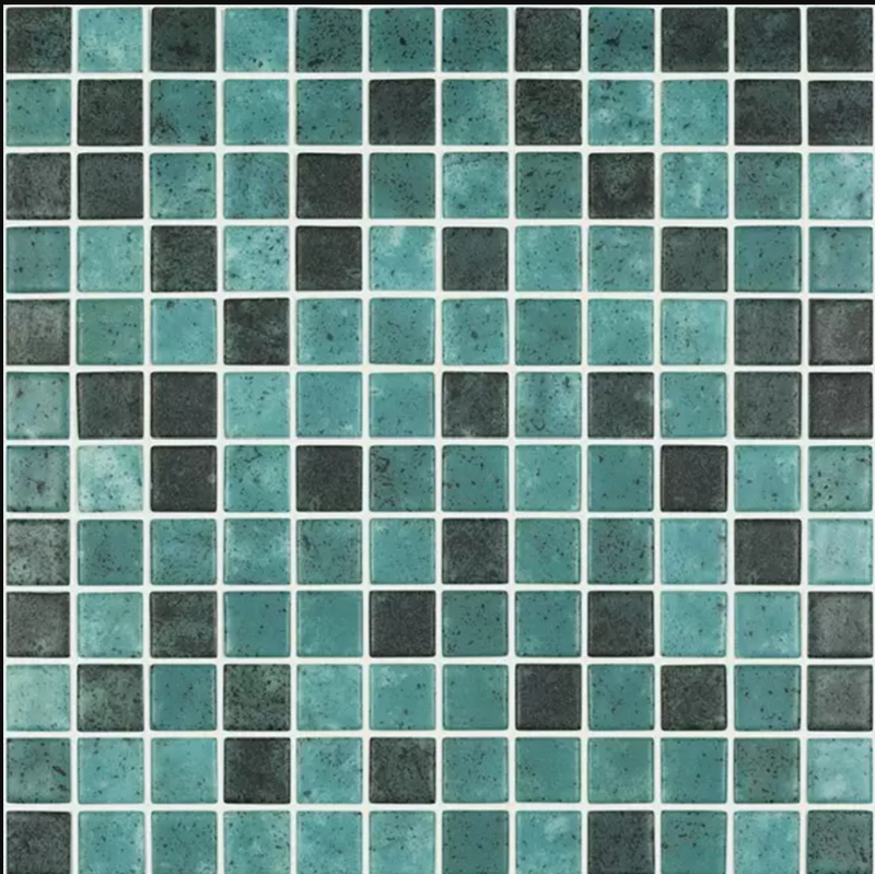 Mosaico De Vidrio Brillante 38X38cm Bali - Vidrepur Nature