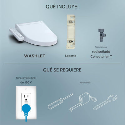 Asiento Para Inodoro Washlet Alargado - Toto C2