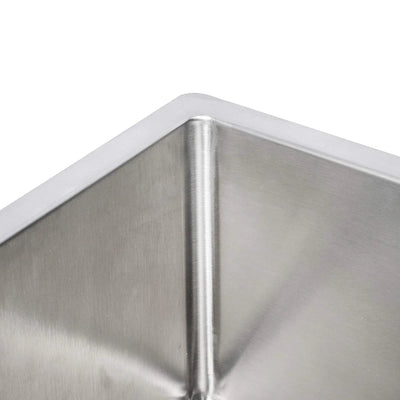 Fregador Bajo Mesa 30X18X9" Acero Inoxidable - Aqualia