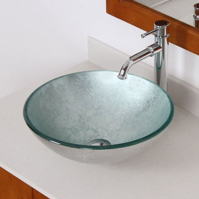 Lavamanos de Vidrio 42x42x14.5cm - Aqualia Orbit