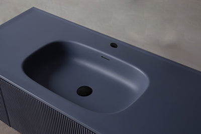 Mueble Aereo 135x52x35cm Azul Mate - Aqualia Deli