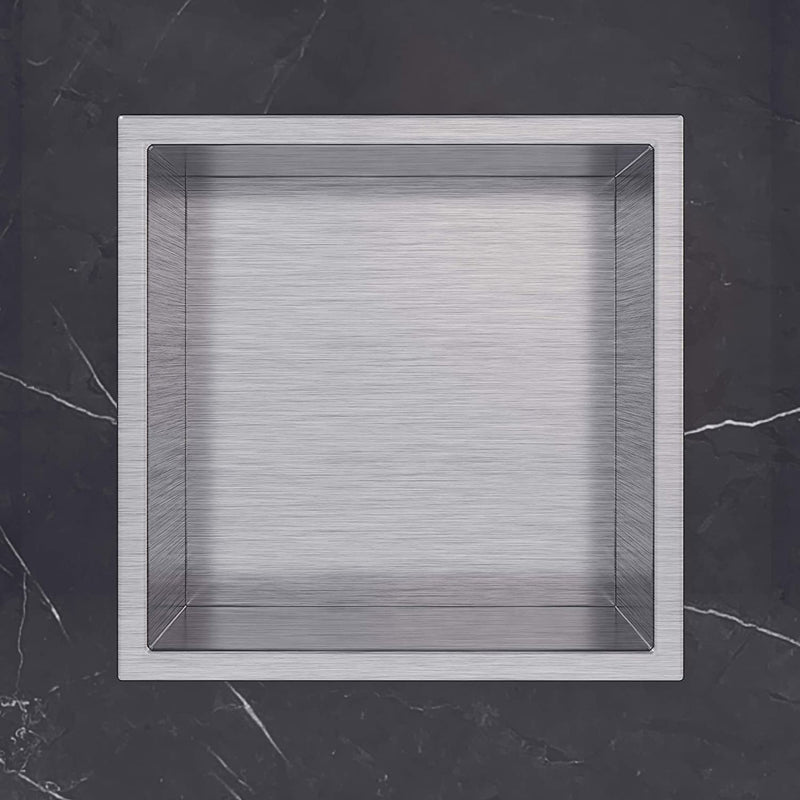Nicho de Ducha 30x30x12cm Acero Inoxidable - Aqualia