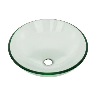 Lavamanos de Vidrio 42x42x14.5cm - Aqualia Orbit