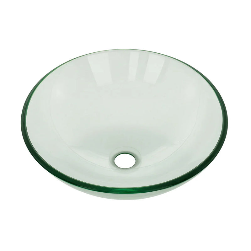 Lavamanos de Vidrio 42x42x14.5cm - Aqualia Orbit
