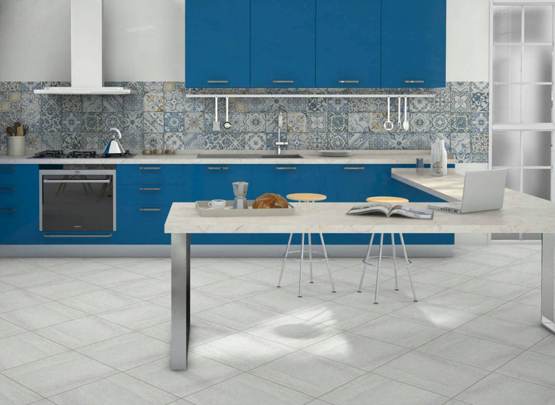 Pavimento De Ceramica Mate 45X45cm Blanco - Alfagres Seul
