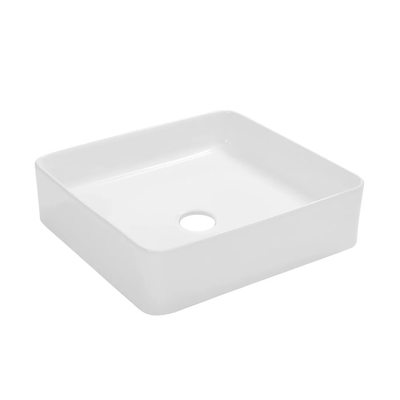 Lavamanos De Sobreponer Cuadrado 36.5X36.5X13.5cm - Aqualia Cardo