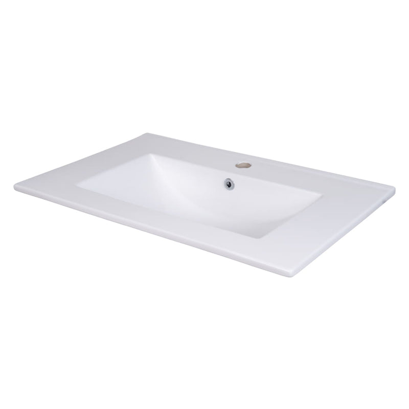 Lavamanos de Sobreponer Rectangular 61X46.5cm - Aqualia Azucena