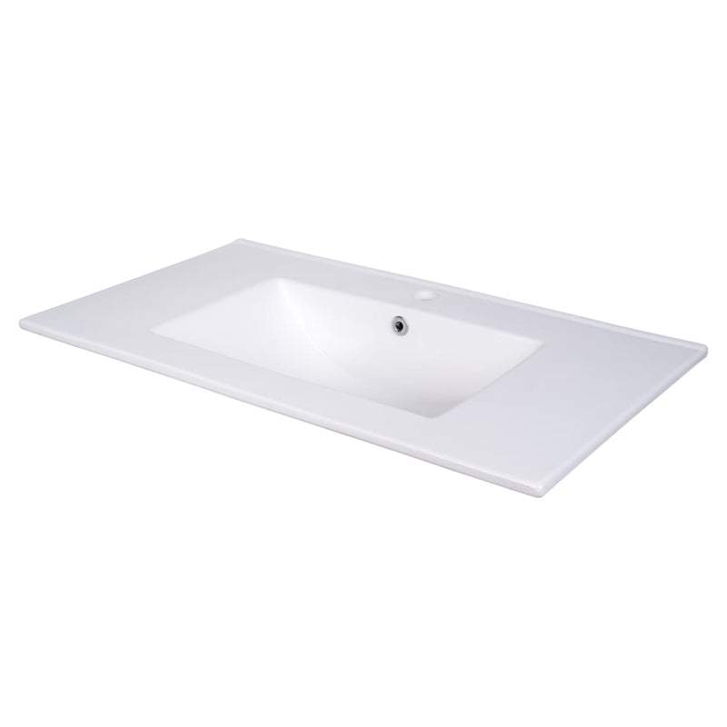 Lavamanos de Sobreponer Rectangular 81X46.5cm - Aqualia Catalpa