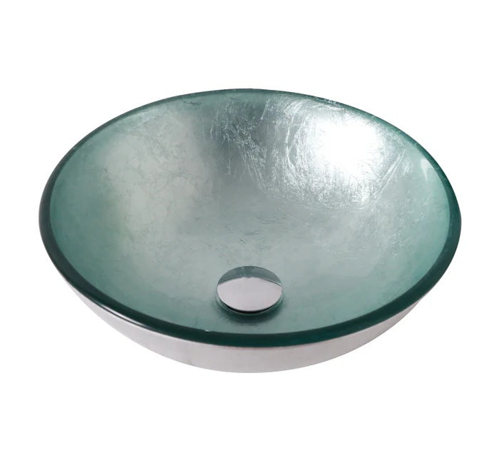 Lavamanos de Vidrio 42x42x14.5cm - Aqualia Orbit