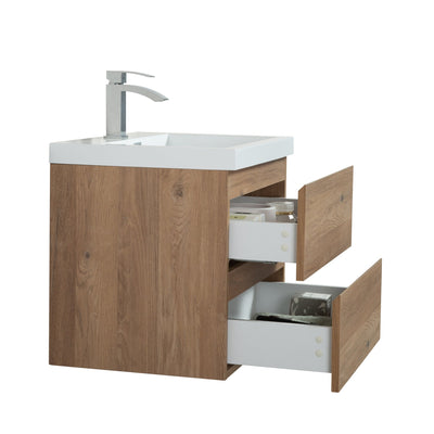 Mueble De Baño Aereo 60X48X50cm Oak - Aqualia Enrico