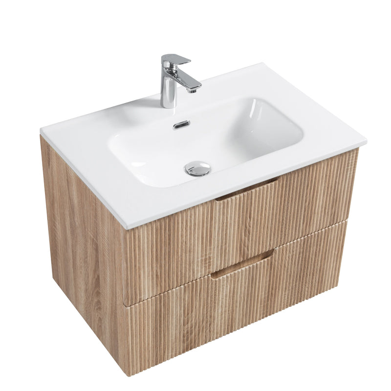 Mueble Aereo 70x45.5x50cm Oak - Aqualia Carra