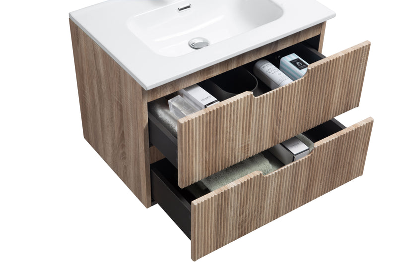 Mueble Aereo 70x45.5x50cm Oak - Aqualia Carra