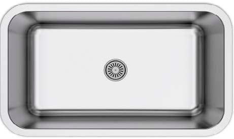 Fregador Bajo Mesa Sencillo 30X18X9" - Aqualia