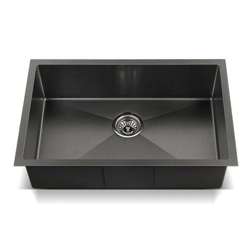 Fregador Bajo Mesa 30X18X9" Negro Metalizado - Aqualia