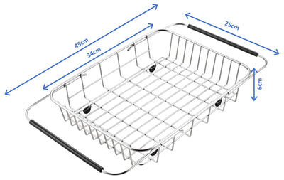 Canasta Escurridor Ajustable para Fregador - Aqualia