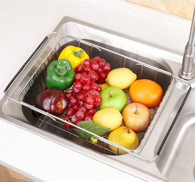 Canasta Escurridor Ajustable para Fregador - Aqualia