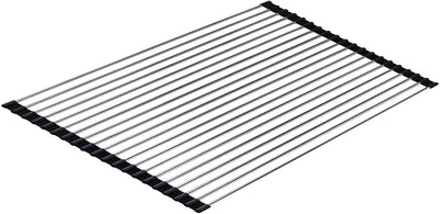 Escurridor Enrollable Para Fregador 43x50cm Negro - Aqualia