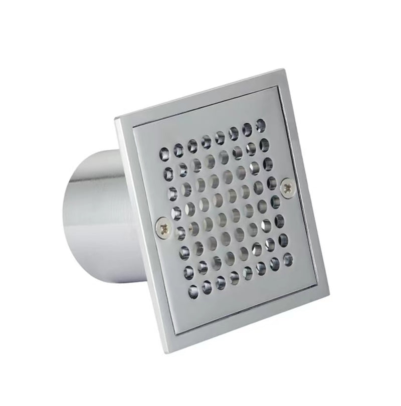 Drenaje Cuadrado 8.65X8.65cm Cromado - Aqualia