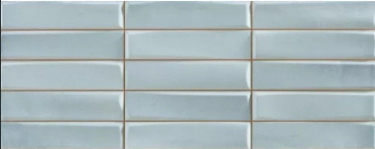 Revestimiento De Ceramica Mate 20X50cm Aqua - Argenta Camargue