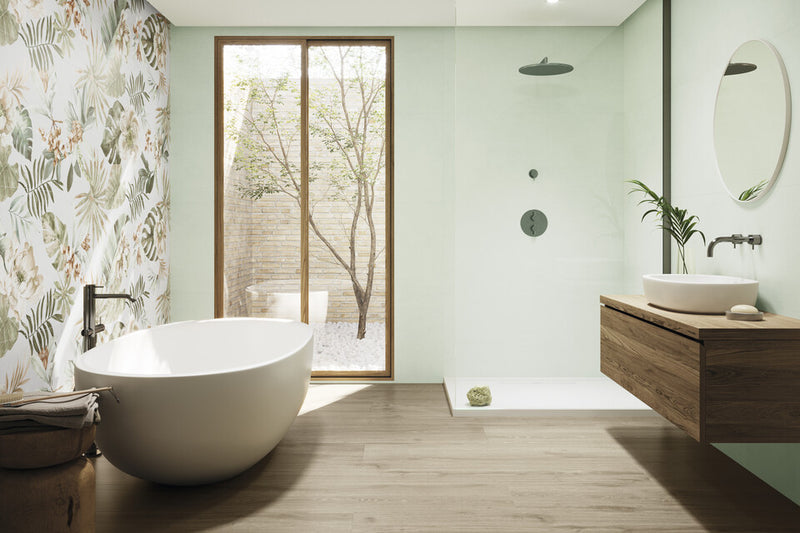 Revestimiento De Ceramica Mate Rectificado 60x120cm Sage - Argenta Ikon