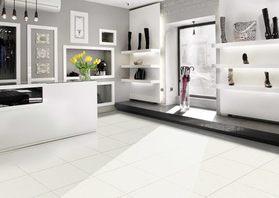 Porcelanato Doble Carga Pulido 60X60Cm Marfil  - Porcelamika Neutral Stone