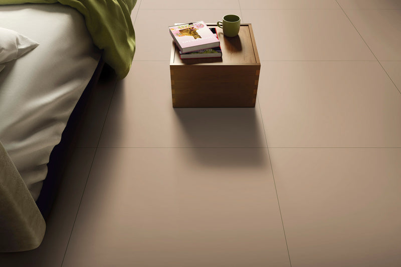 Pavimento De Ceramica Rectificado Mate 60x60cm Bege - Ceramica Lume Absolut