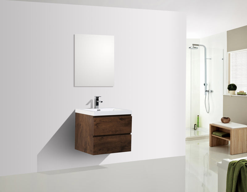 Mueble De Baño Aereo 60X48X50cm Roble - Aqualia Enrico