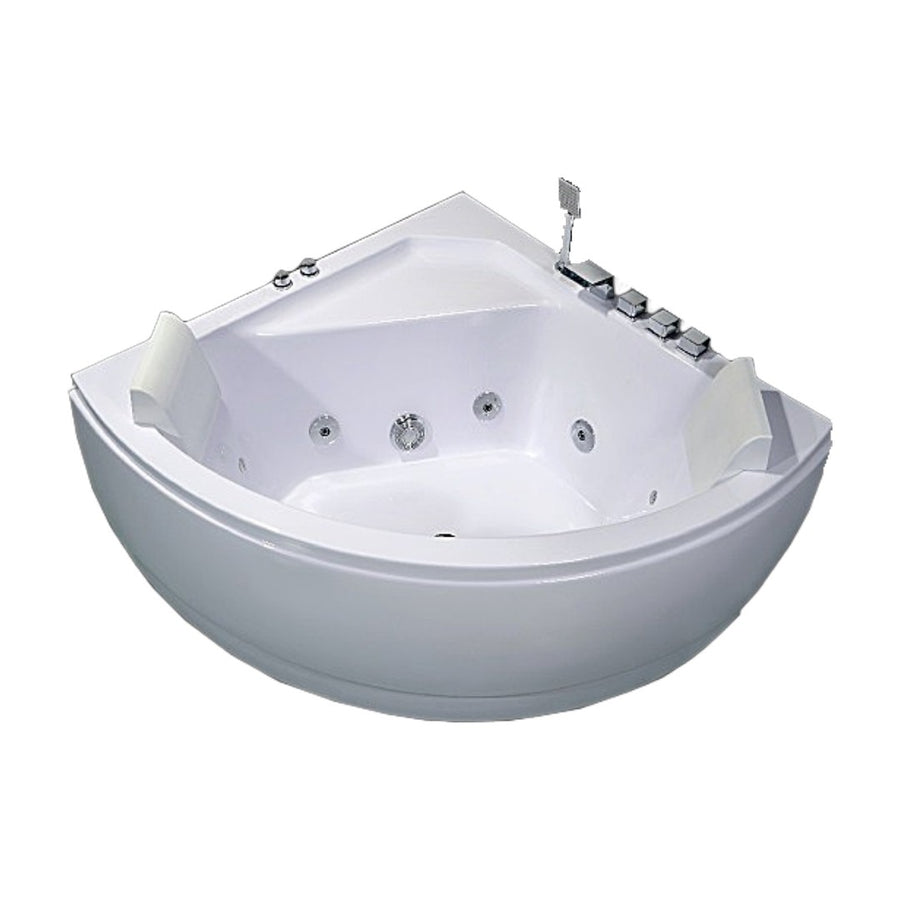 岩盤マット EUROPEAN LUXURY TREATMENT Tina con Hidromasaje 130X130X58cm - Aqualia Stratford – ELMEC