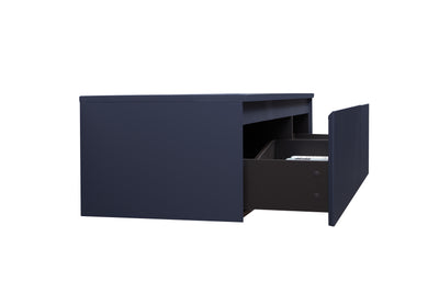 Mueble Aereo 135x52x35cm Azul Mate - Aqualia Deli