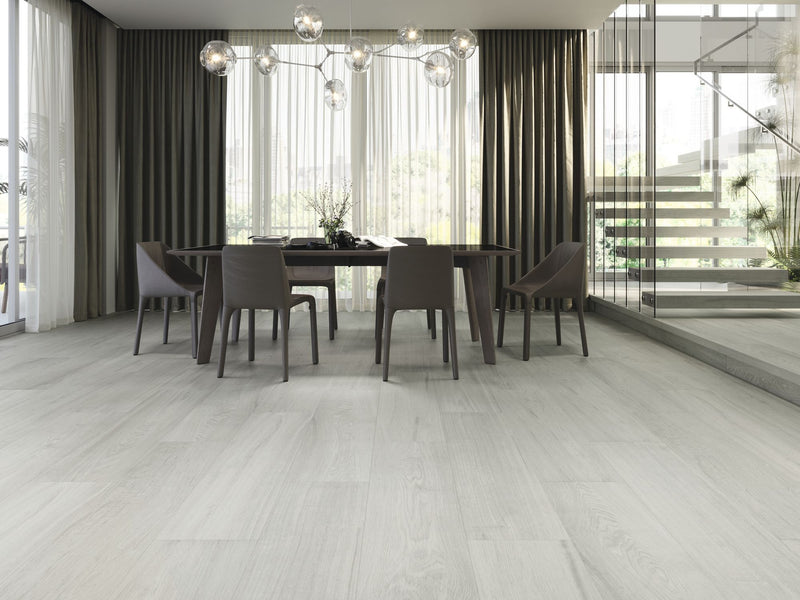 Porcelanato Esmaltado antideslizante R11 29.5x120cm Ceniza - Baldocer Otawa