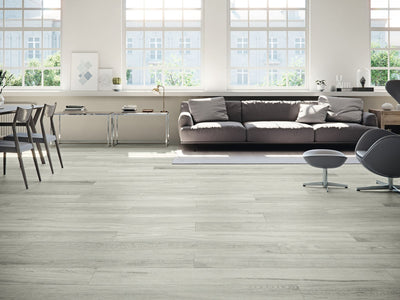 Porcelanato Esmaltado antideslizante R11 29.5x120cm Ceniza - Baldocer Otawa
