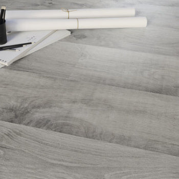 Porcelanato Esmaltado Rectificado Mate 26x160cm Smoke - Baldocer Northwood