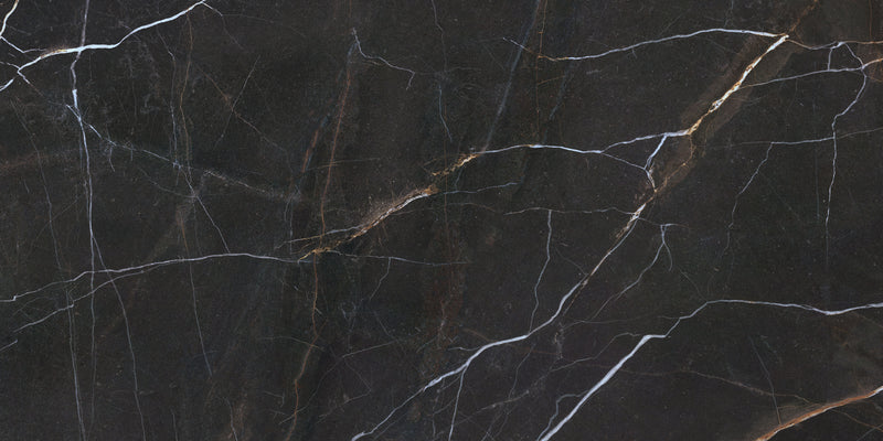 Porcelanato Rectificado Anticatto  60x120cm Negro - Saloni Laurent