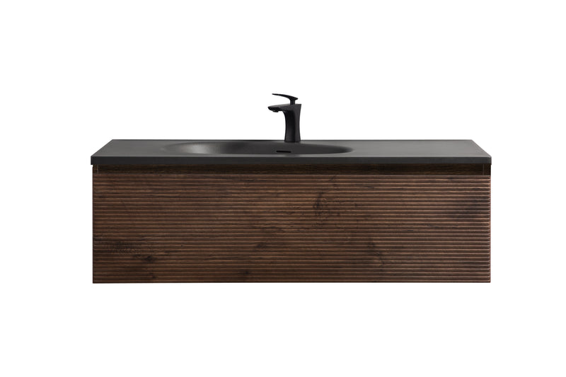 Mueble Aereo 120x48x45cm Rosewood - Aqualia Daryal