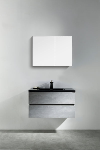 Mueble De Baño Aereo 60X48X50cm Gris - Aqualia Coello