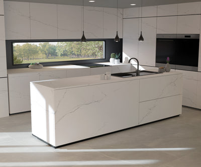 Megaformato Porcelánico Esmaltado Mate 163x324cm - Energieker  Lincoln