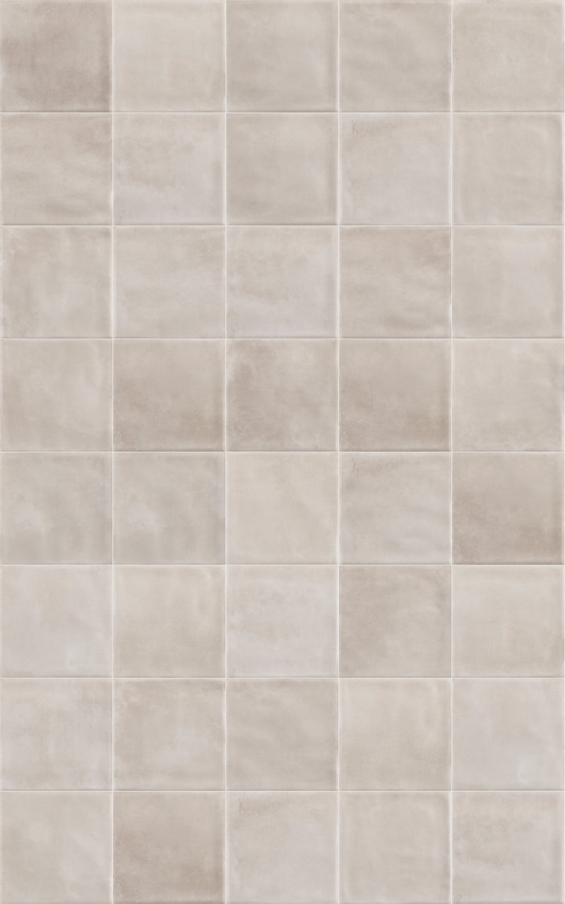 Revestimiento De Ceramica Brilllante 15x15cm Off White - Eliane Marrakesh