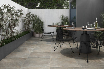 Porcelanato Esmaltado Antideslizante 60X60cm Gray - Eliane Arizona