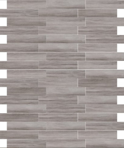 Porcelanato Esmaltado Mate 19X90.2cm Fume - Eliane Savana