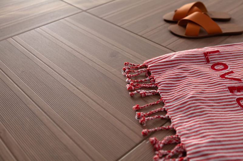 Porcelanato Esmaltado Antideslizante 60X60cm Deck Greige - Eliane Bali