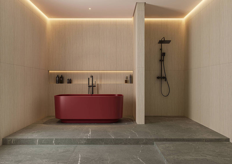 Porcelanato Esmaltado Mate Rectificado 120x120cm Ave 3D - Eliane Tecton