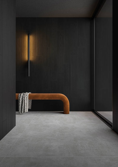 Porcelanato Esmaltado Mate Rectificado 19,7x120cm Petroleo 3D - Eliane Nion